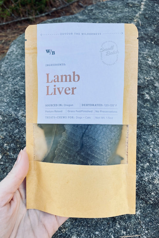 WilderBites Lamb Liver Treats | 1.5oz