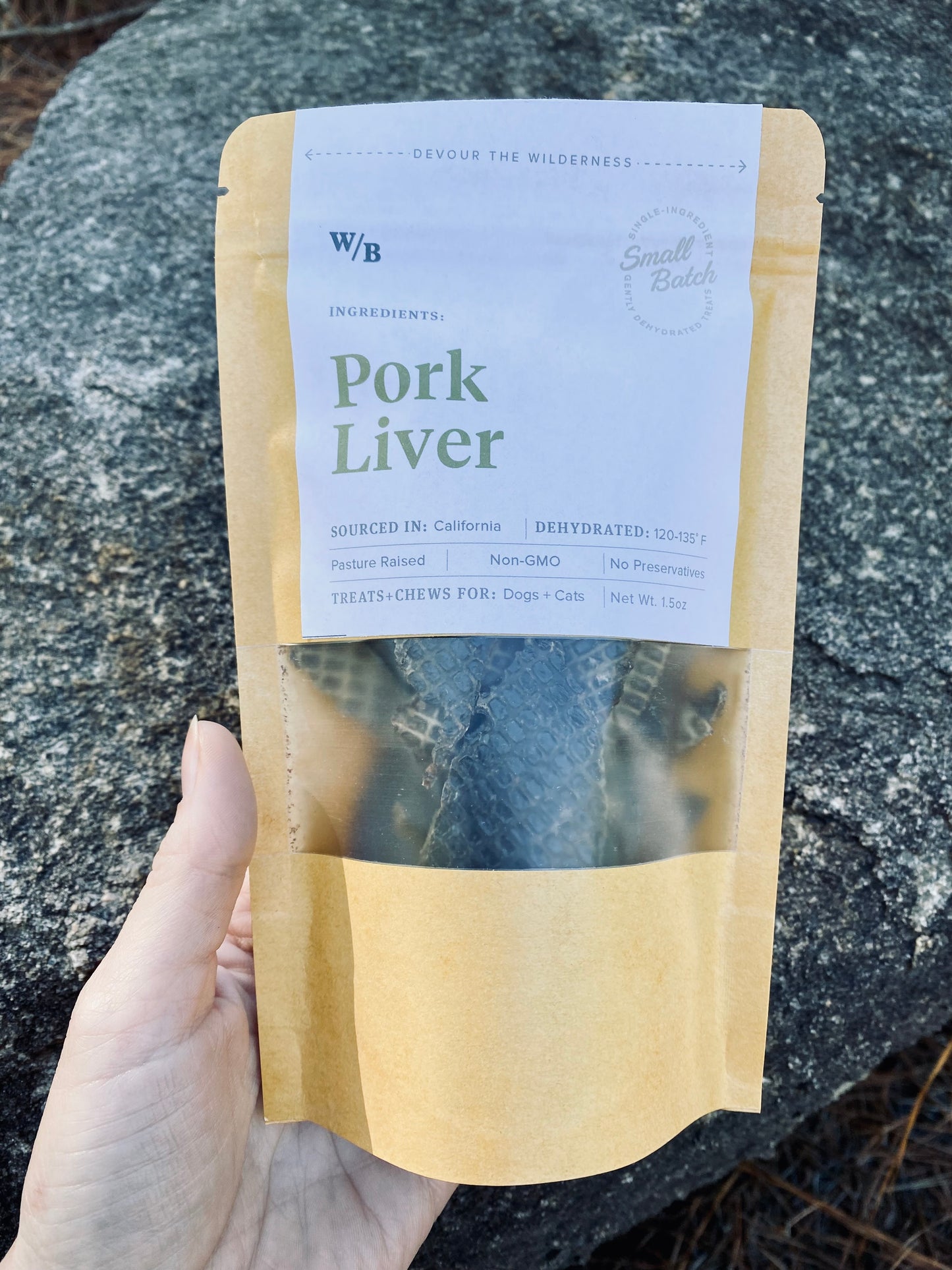 WilderBites Pork Liver Treats | 1.5oz