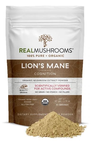 Organic Lions Mane Mushroom Capsules