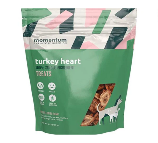 Momentum Turkey Heart Treats - 3.5 oz