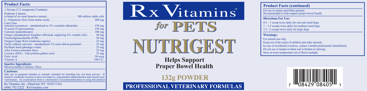 Rx Nutrigest