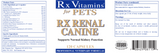 Rx Renal - Canine
