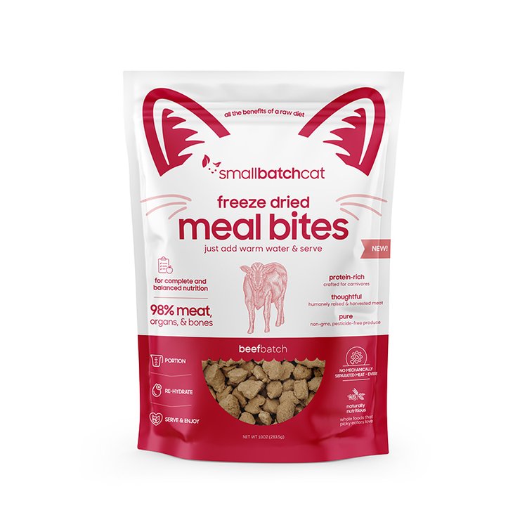 SmallBatch | Freeze Dried Meal Bites for Cats - 10oz