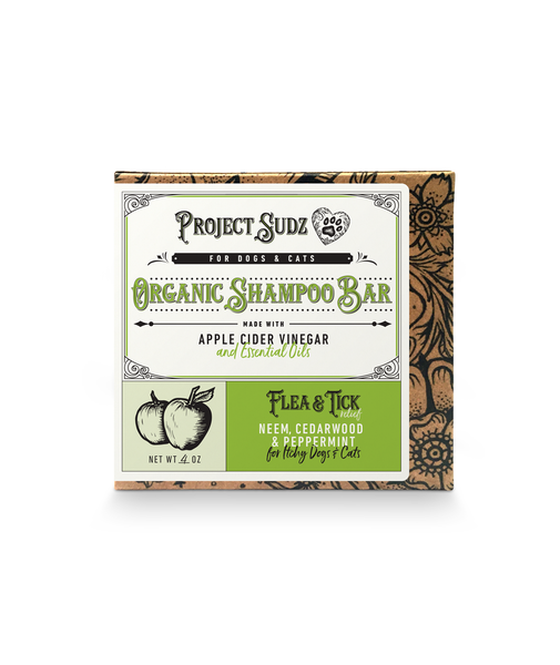 Project Sudz Organic Flea/Tick Shampoo Bar – Dr. Judy Morgan's