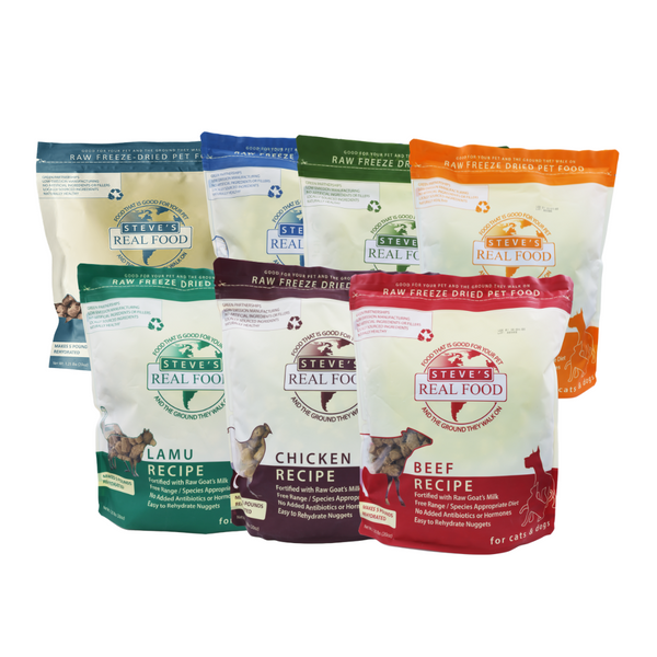 Steve s Real Food Raw Freeze Dried Pet Food Dr. Judy Morgan s