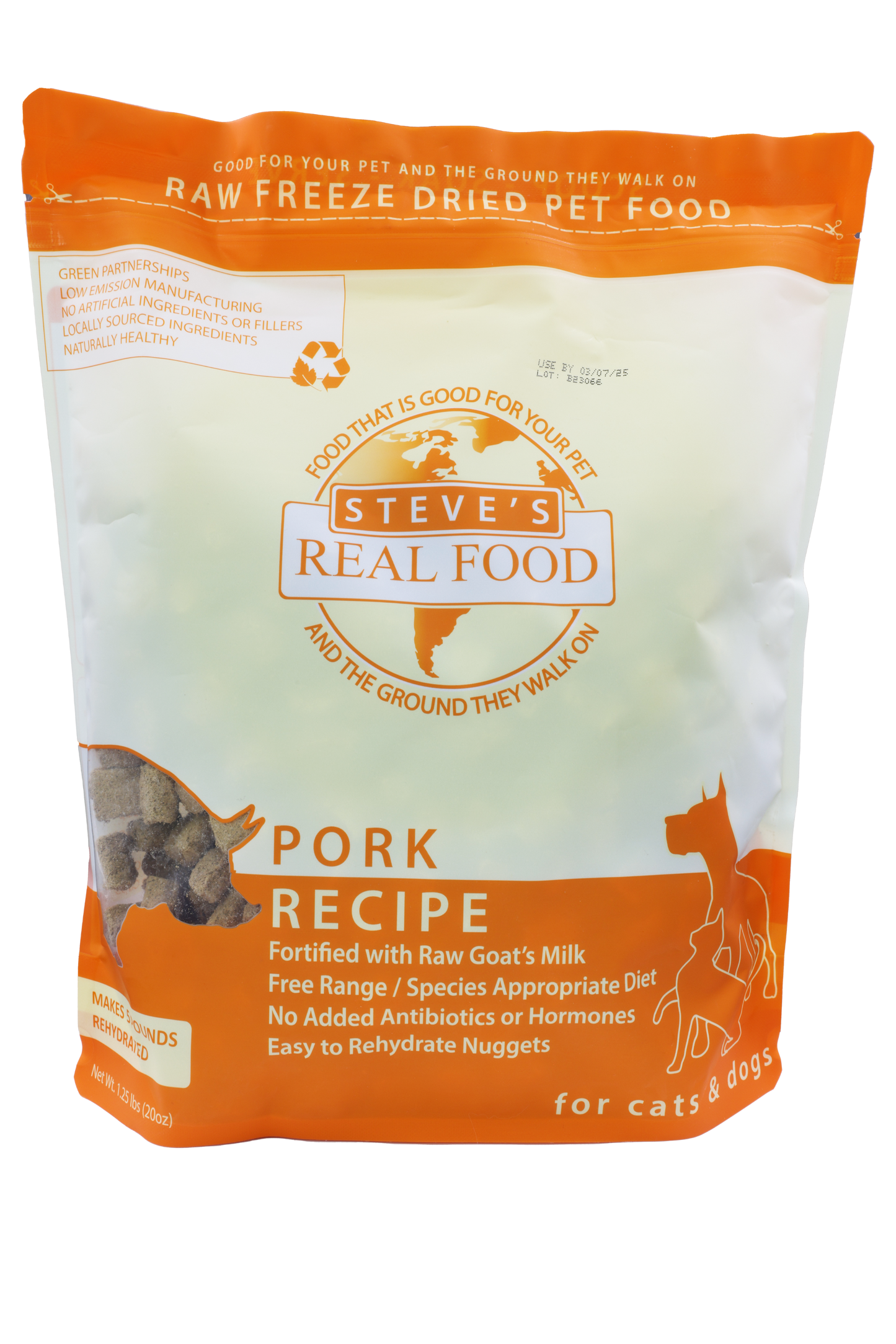 Steve's Real Food | Raw Freeze Dried Pet Food