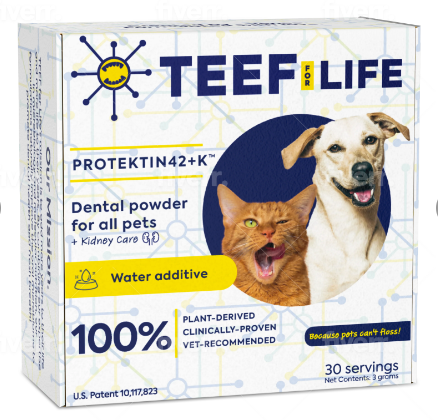 TEEF for Life | Protektin 42+K™ - Water Additive for Dental + Kidney Care