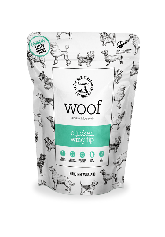 WOOF Chicken Wing Tip Treats