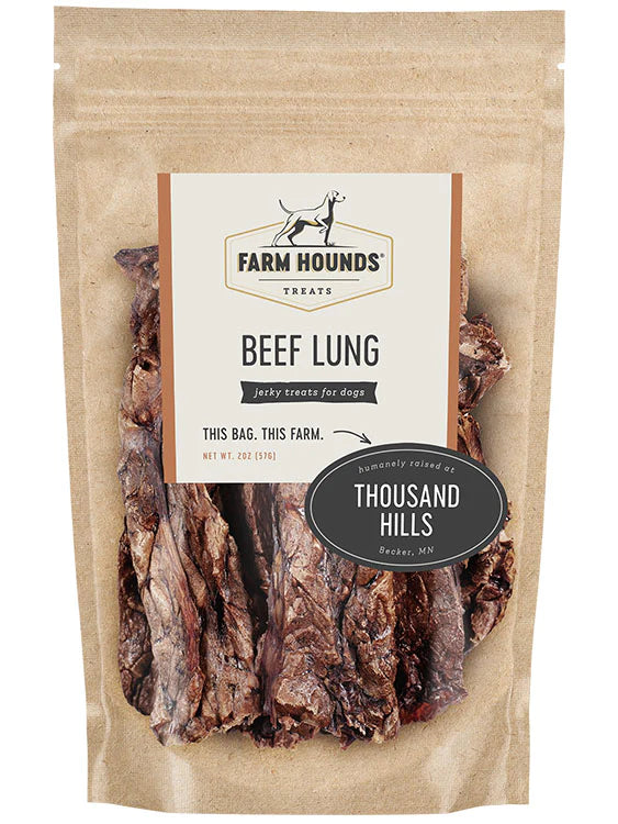 Farm Hounds Beef Lung 2 oz.