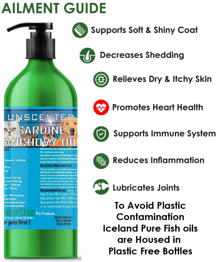 Iceland Pure Unscented Sardine Anchovy Oil Dr. Judy Morgan s