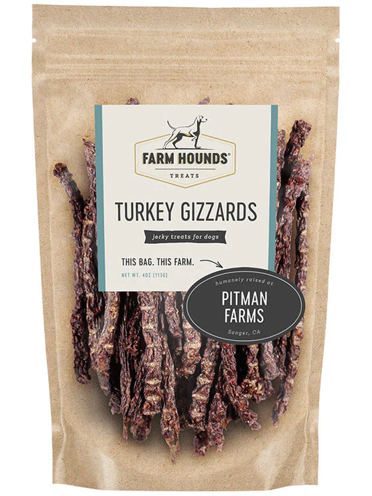 Farm Hounds Turkey Gizzard Sticks 4.5oz