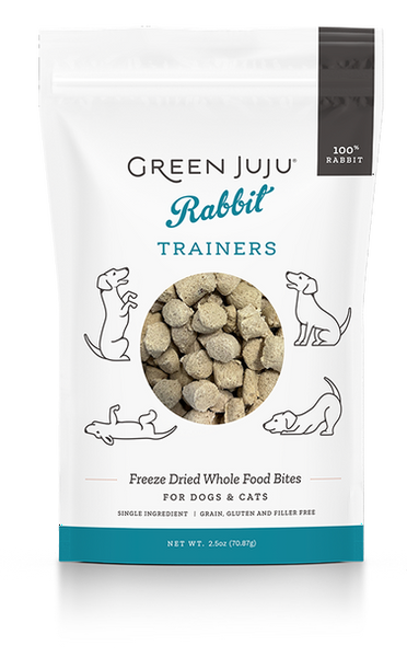 Green Juju Rabbit Trainers - Freeze Dried Training Treats – Dr