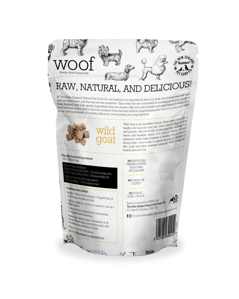 WOOF Goat Freeze Dried Treats